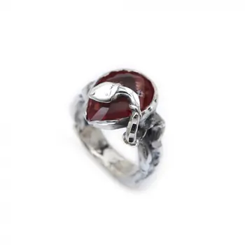 

Handmade Unique Color Change English Zultanite Diaspore 925 Sterling Silver Free Resize Ring