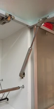 4 piezas NAIERDI 10-15 KG muebles de resorte de Gas bisagras de cocina armario bisagra hidráulica soporte de tapa caja de Hardware