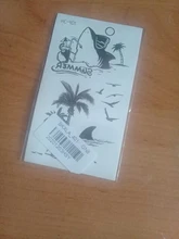 Tattoo-Sticker Anime Temporar Butterfly Waterproof Halloween Black Woman 