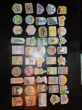 Pegatina de paisaje de ciudad para monopatín, funda para teléfono móvil, equipaje, impermeable, pegatina de graffiti, juguete al por mayor, 10/30/50 Uds.