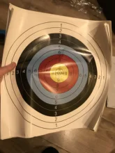 Nuevos adhesivos de destino para tiro al aire libre, para caza, utilizado para accesorios de Paintball de largo alcance y de bajo alcance