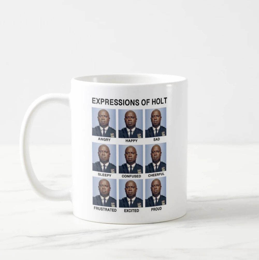 Raymond Holt Brooklyn 99 Nine Mug B99 Jake Peralta brooklyn Captain 110z | Дом и сад