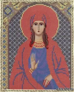 

С9201 set for embroidery with beads 'St. Mother Eva'