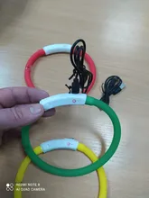 Pet-Supplies Leash Dog-Accessories Led-Collar Flashing Small Dog Night-Safety Rechargeable