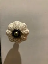 Door-Knobs Wardrobe Furniture Closet Door-Pull-Handle Cabinet Drawer Cupboard Ceramic