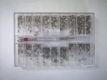 Notebook Screw Frame Spectacles Miniature Small White of