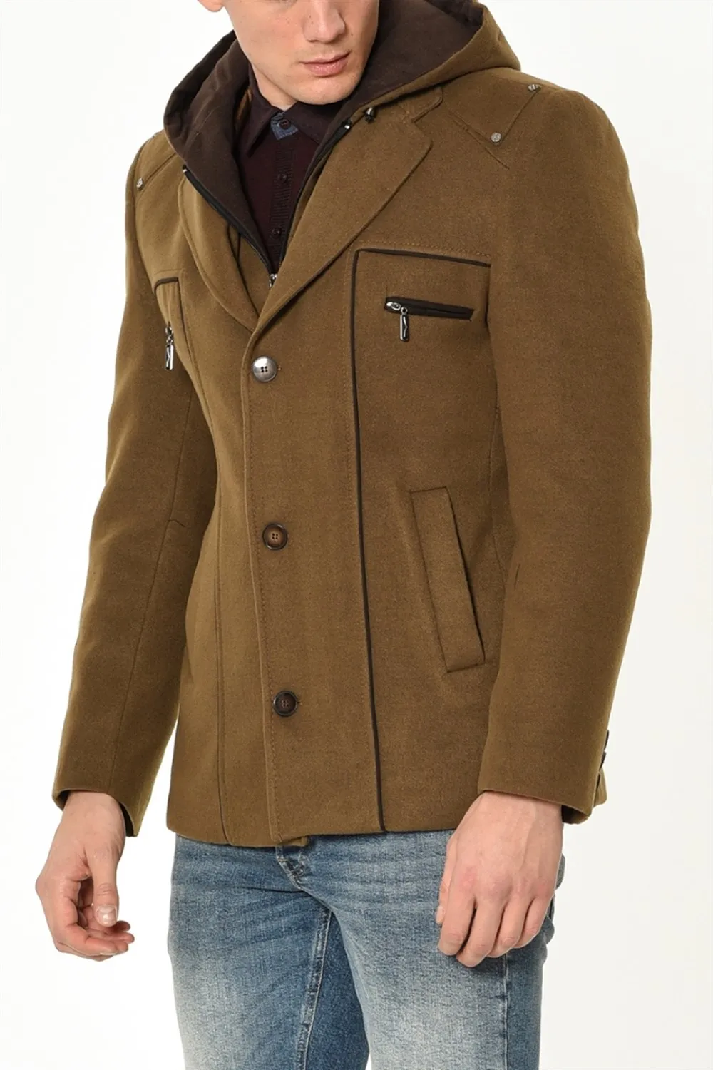 K7532 DEWBERRY COAT-CAMEL
