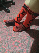 Calcetines deportivos Unisex para ciclismo, calcetín elástico antideslizante para baloncesto, correr, senderismo, tenis, esquí y bicicleta, 1 par