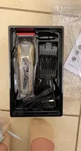 Cortadora de cabello profesional recortadora de pelo peinado en T eléctrica recargable afeitadora de barba bigotes patillas de cabello inalámbrica kit de herramentas de corte el pelo