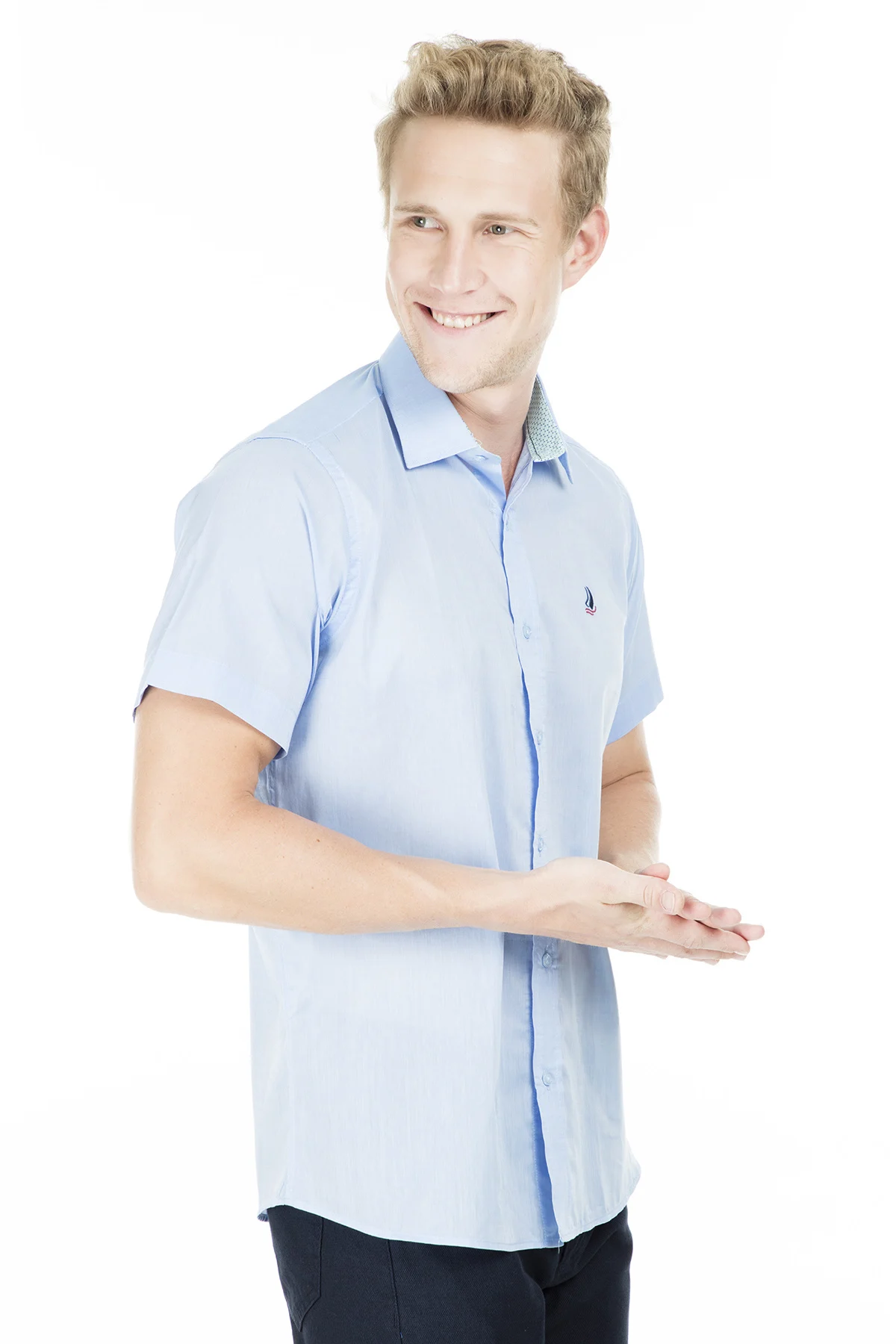 Quter& Shirt рубашка с коротким рукавом мужская рубашка 5221001