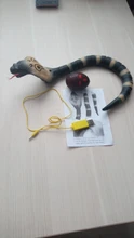 Serpiente de Control remoto infrarrojo para niños, juguete de serpiente y huevo de cascabel, Animal terrorífico, regalo, novedad