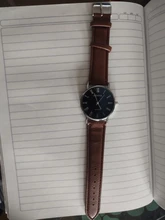 Reloj de cuero decorativo con correa para hombre, deportivo, de pulsera