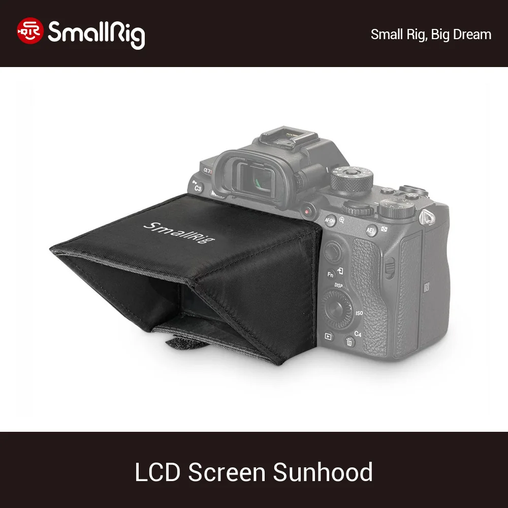 Солнцезащитный ЖК экран SmallRig для Sony A7 A7II A7III A9 серии DSLR камеры/видеокамеры