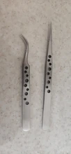 Hand-Tools-Sets Forceps Industrial-Tweezers Phone-Repair Anti-Static Curved Stainless