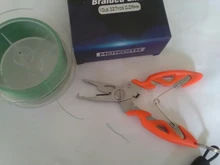 Alicate multifuncional de pesca, cuerdas de náutico, pinzas seguras para Kayak, Camping, aparejos de pesca, herramientas para peces #2, nuevo