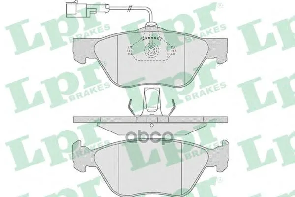 Колодки Тормозные Alfa Romeo 166 Передние Lpr 05p720 Lpr арт. 05P720