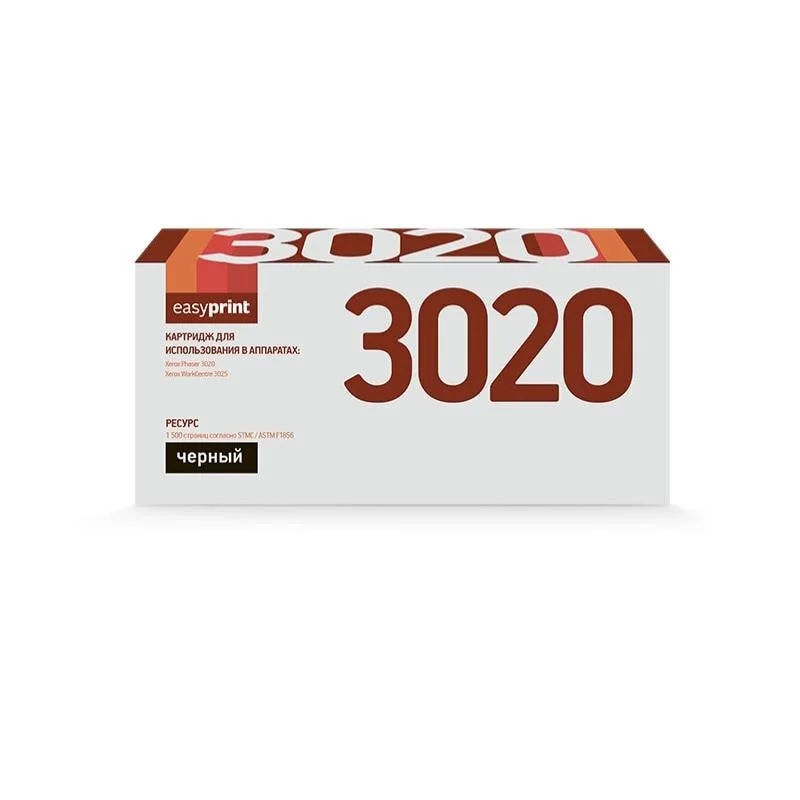 Картридж EasyPrint LX-3020 Xerox 106R02773 черный Phaser 3020 WorkCentre 3025 | Компьютеры и офис