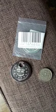 Herramienta de medición de bujía, 1 unidad, calibre de bujía, tipo moneda, rango de 0,6-2,4mm, calibre de bujía