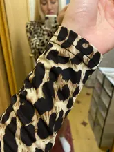 EIFER-Body de leopardo para mujer, Body Sexy ajustado, traje de cuello alto de manga larga, mono estampado