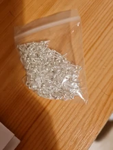 300 Uds Mini tornillo alfileres con ojetes para la fabricación de la joyería de perlas tornillo roscado ganchos ojales cierres resultados para pulsera pendientes DIY