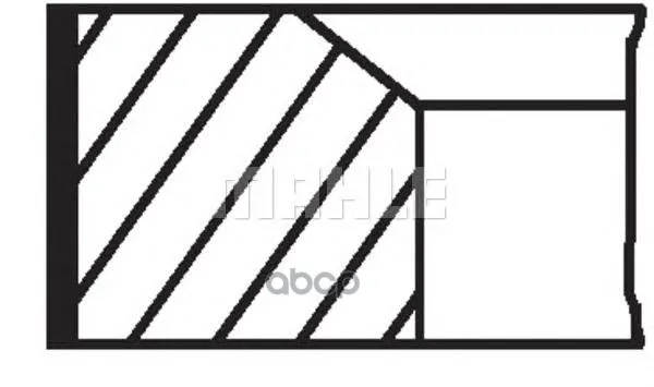 034 18 N0_кольца Поршневые! D75x2x2.5x4 Std(1) Audi 80, Wv Passat 1.3