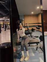 Polainas de Yoga mujeres Yoga pantalones alta cintura encaje perfecto deporte correr deportes pantalones polainas de chica