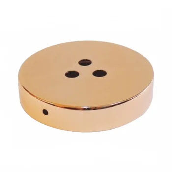 

Metal support copper shine 100mm diameter and three outlets