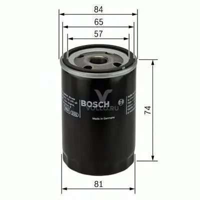 0986452016 bosch масляный фильтр