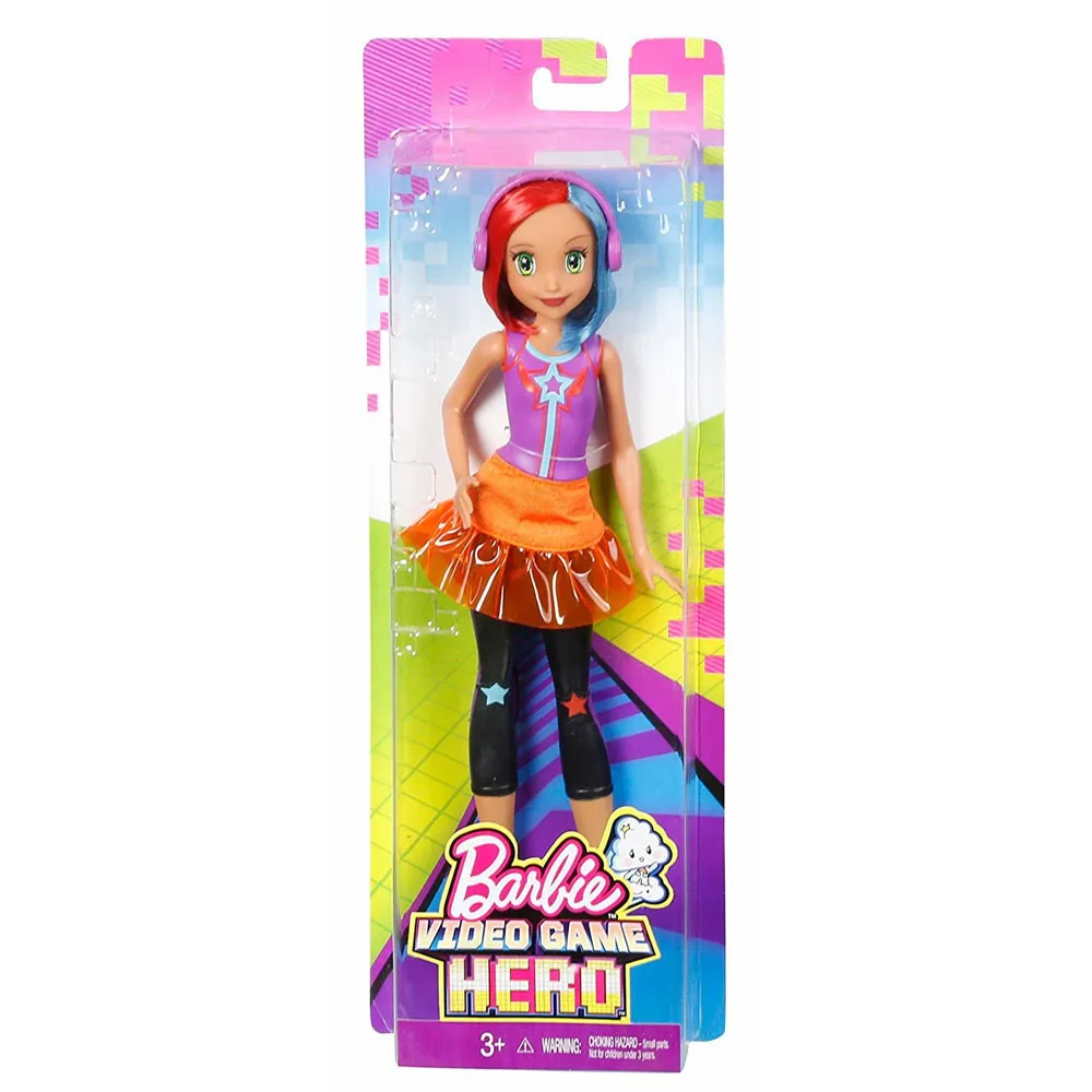 Кукла Barbie Виртуальный мир Фиолетовые наушники