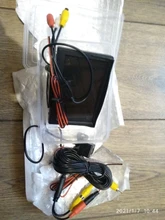 5 o 4,3 pulgadas Monitor de coche TFT LCD o 5 AHD Digital de Pantalla 16:9 2 de entrada de vídeo o con cámara de visión trasera inversa para el estacionamiento