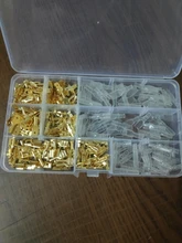 Conector de cable hembra y macho, accesorio para terminal de engarce de cables eléctricos, surtido de conectores de pala, 2,8/4,8/6,3 mm, 315 unidades