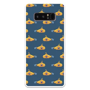 

WP028 Submarines costume drawing stand case for Samsung Galaxy Note 8