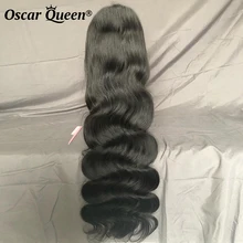 

Oscar Queen Long Body Wave 360 Lace Frontal Wig Peruvian Remy Glueless Full Frontal Lace Human Hair Wigs For Women HD Lace