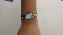 Reloj pequeño de estilo salvaje informal para mujer, pulsera de oro, relojes de acero inoxidable, nuevo