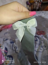 Calcetines antideslizantes de princesa para bebé y niña, medias de lazo de Navidad hasta la rodilla, para primavera y verano