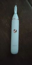 SOOCAS-recortador eléctrico de pelo nasal N1 para hombre, Mini recortador de oreja portátil, afeitadora de pelo de nariz, herramienta de limpieza segura impermeable, maquinilla de afeitar