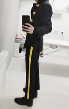 Traje de boda de diseño clásico para hombre, esmoquin de cuello levantado, estilo africano, color negro, azul y morado