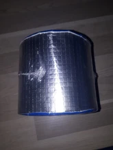 Cinta de aluminio resistente a altas temperaturas, resistente al agua, gruesa, butilo, adhesivo de reparación de conductos de techo de grietas de pared, 5-10M