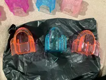 Bed-House Hamster Mice Cage Gerbil Rodent Small-Pet Bath-Room Plastic Transparent Cute