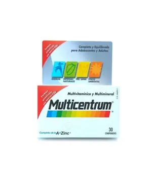 

Multicentrum with lutein 30 Comp