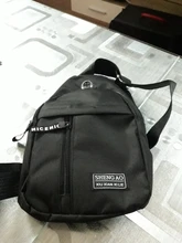 Riñonera de nailon para hombre y mujer, bolso cruzado deportivo al aire libre, hombro y pecho, Bolsa de lona para Picnic diaria # T2P