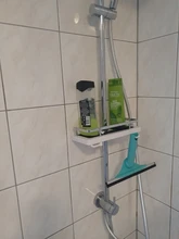 Organizer Shelves-Holder Tray-Rack Shampoo-Tray Shower-Storage Bathroom-Pole Single-Tier