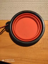 Bol plegable de silicona para perros, cuenco de viaje para perros, Bol de perro plegable portátil para Gato, alimentación de agua y comida, 1 ud.