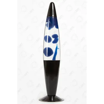 

Lava lamp 41 cm Black Blue/Transparent