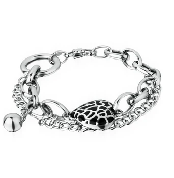 

Silver Bracelet with enamel sunlight sample 925