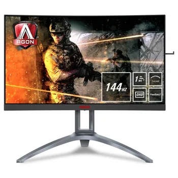 

AOC Gaming AG273QCX screen for PC 68.6 cm (27 ") 2560x1440 pixels Wide Quad HD LED black, red, silver