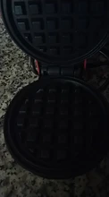Minimáquina eléctrica para hacer gofres, horno para desayuno, masa semiesférica, máquina para gofres en forma de huevo, horno y pan, mineola para gofres