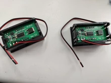 Voltímetro Digital 0,56, voltímetro Digital de DC5-120V/CC, 5V a 120v, medidor de Panel de voltaje para motocicleta electromóvil de 12V, 24V y 96V