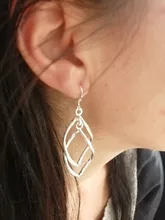 ¡Novedad de 2020! joyería de plata 925 para mujer, pendientes largos de gran calidad, Pendientes colgantes, joyería