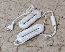 Youpin-secador de zapatos eléctrico portátil, esterilización de zapatos, desodorización, secado constante de temperatura, enchufe europeo